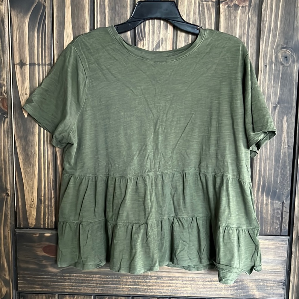 Ruffled blouse